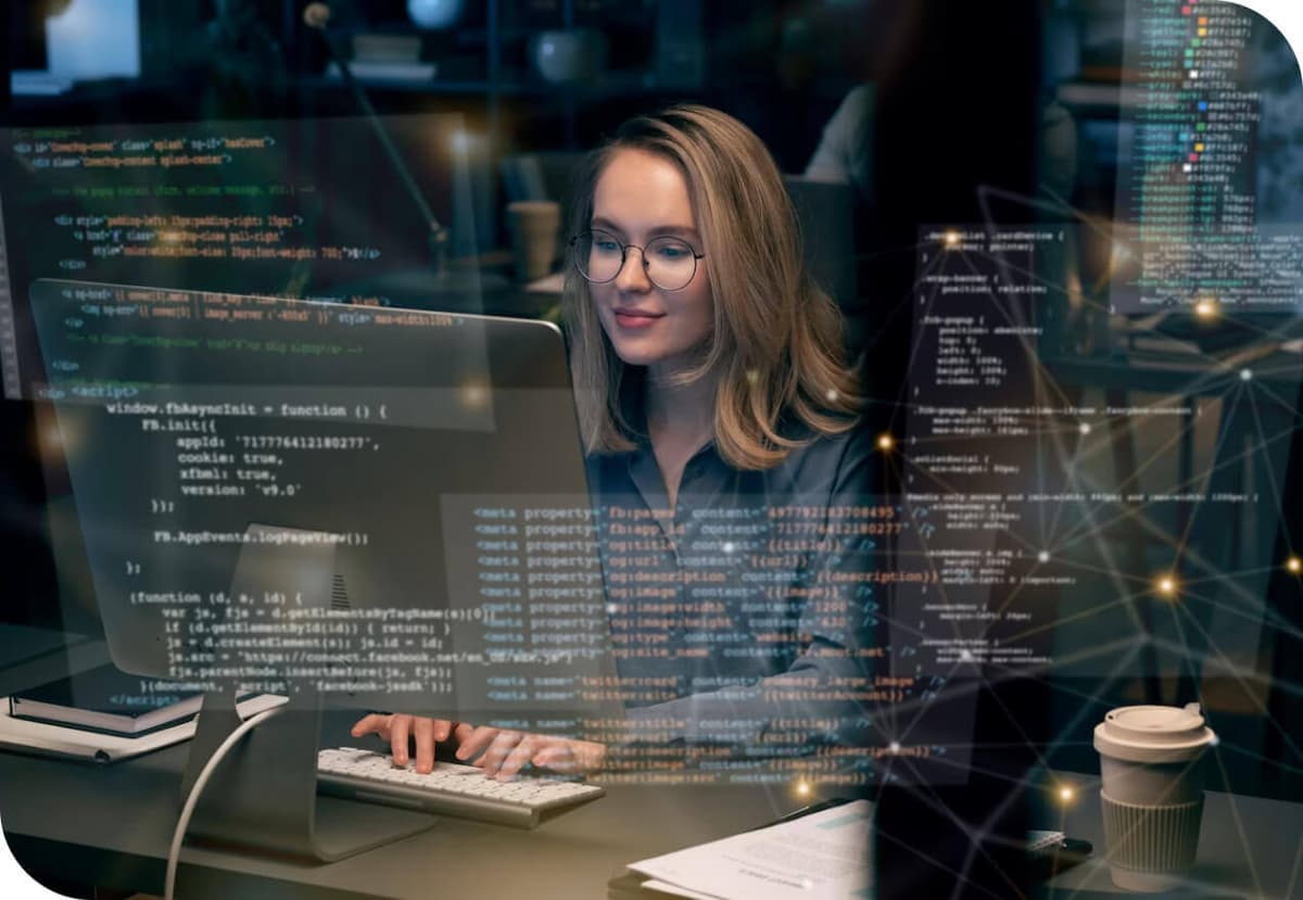Developer coding securely
